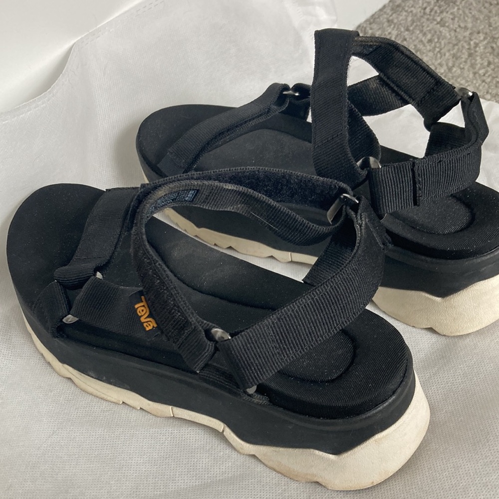 Platform Teva Sandals Size 8